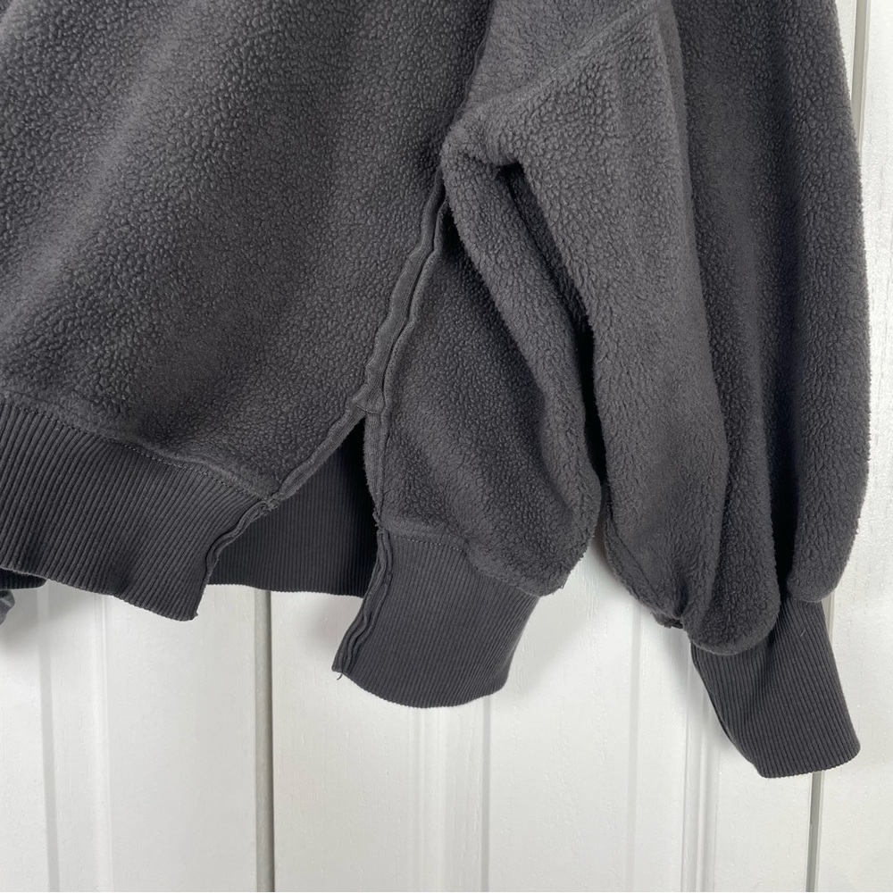 American Eagle Seriously Huggable Oversized Tunic Sweater Size S Gray Lagenlook - Picture 8 of 15